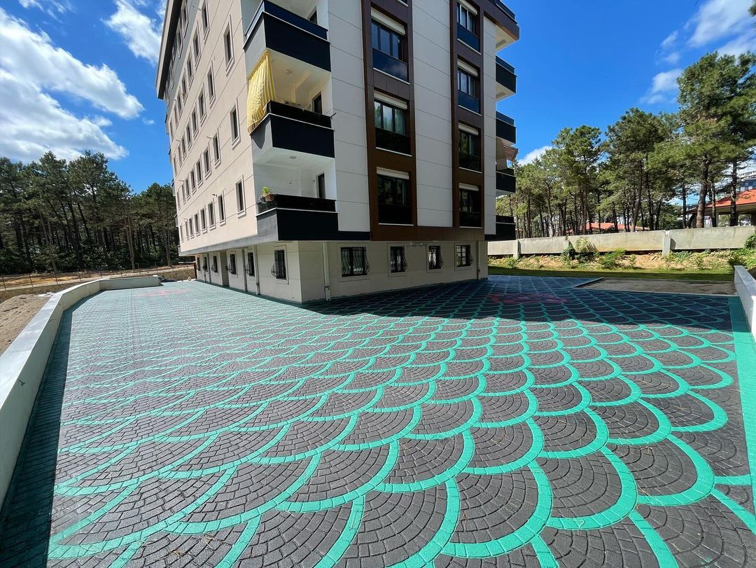 Çekmeköy Renkli Asfalt Projemiz